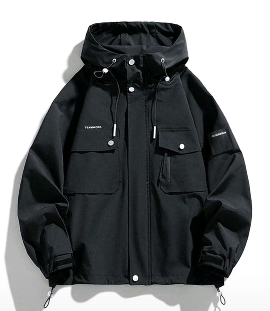 Chaqueta impermeable y a prueba de viento.